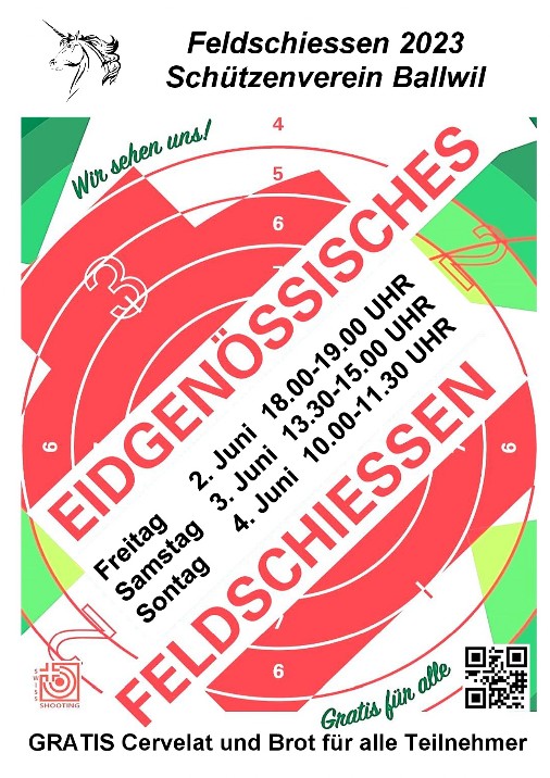 Feldschiessen Flyer